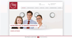 Desktop Screenshot of daz-services.com
